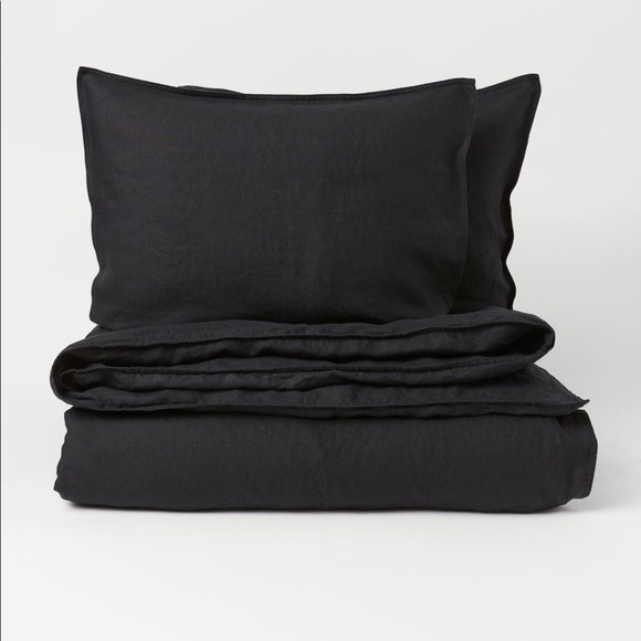 H&M Bedding Hm Linen King Duvet Cover Poshmark